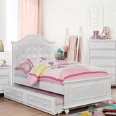 Olivia Bed Model Cm7155Wh-Twin Bed By Furniture Of America